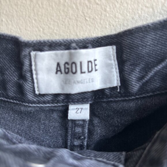 AGOLDE Black Pinch Waist Denim - Picture 2 of 2